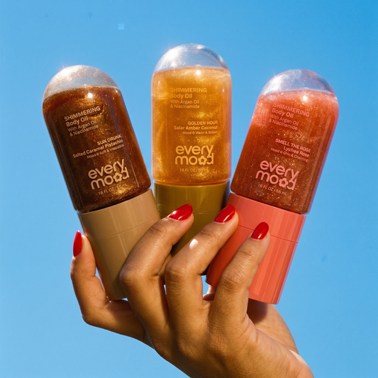 twilight trio shimmer body oil