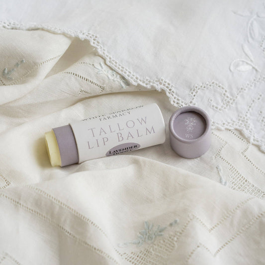 organic tallow lip balm