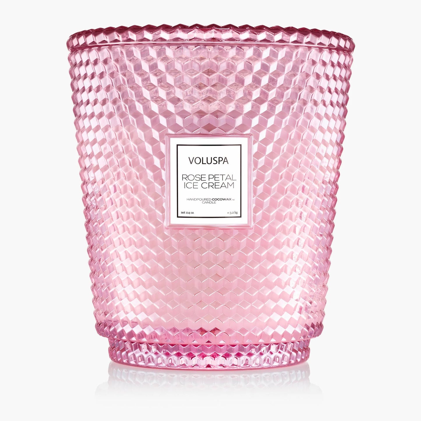 rose petal ice cream XL candle
