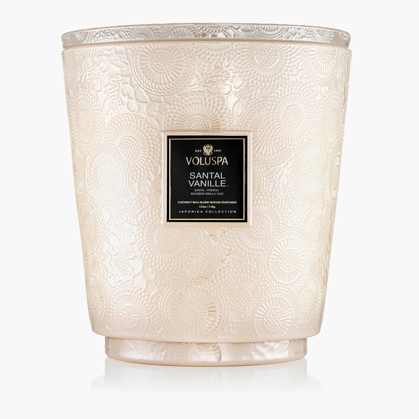 santal vanille candle