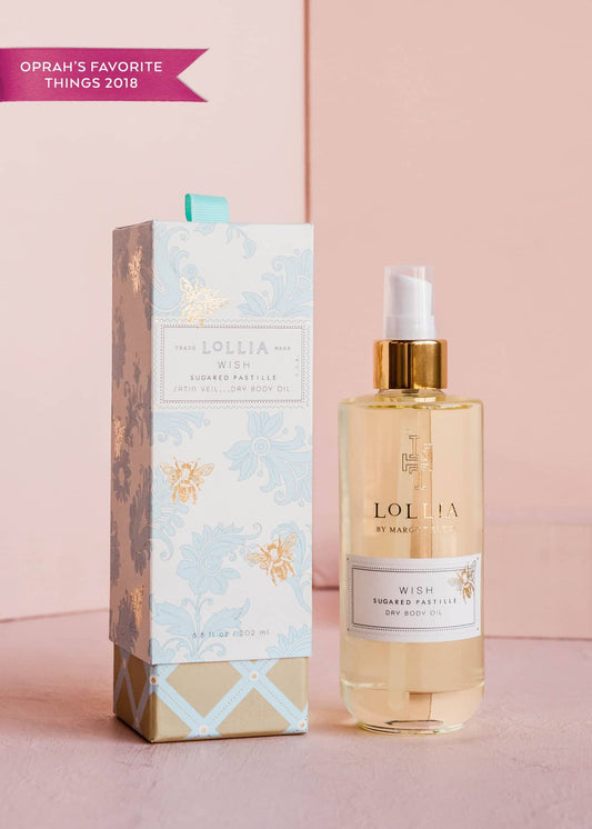 wish dry body oil