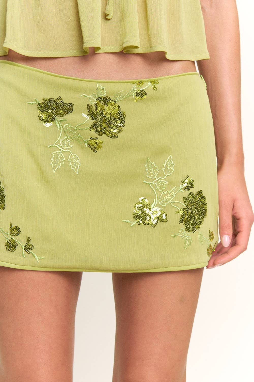 cher mini skort