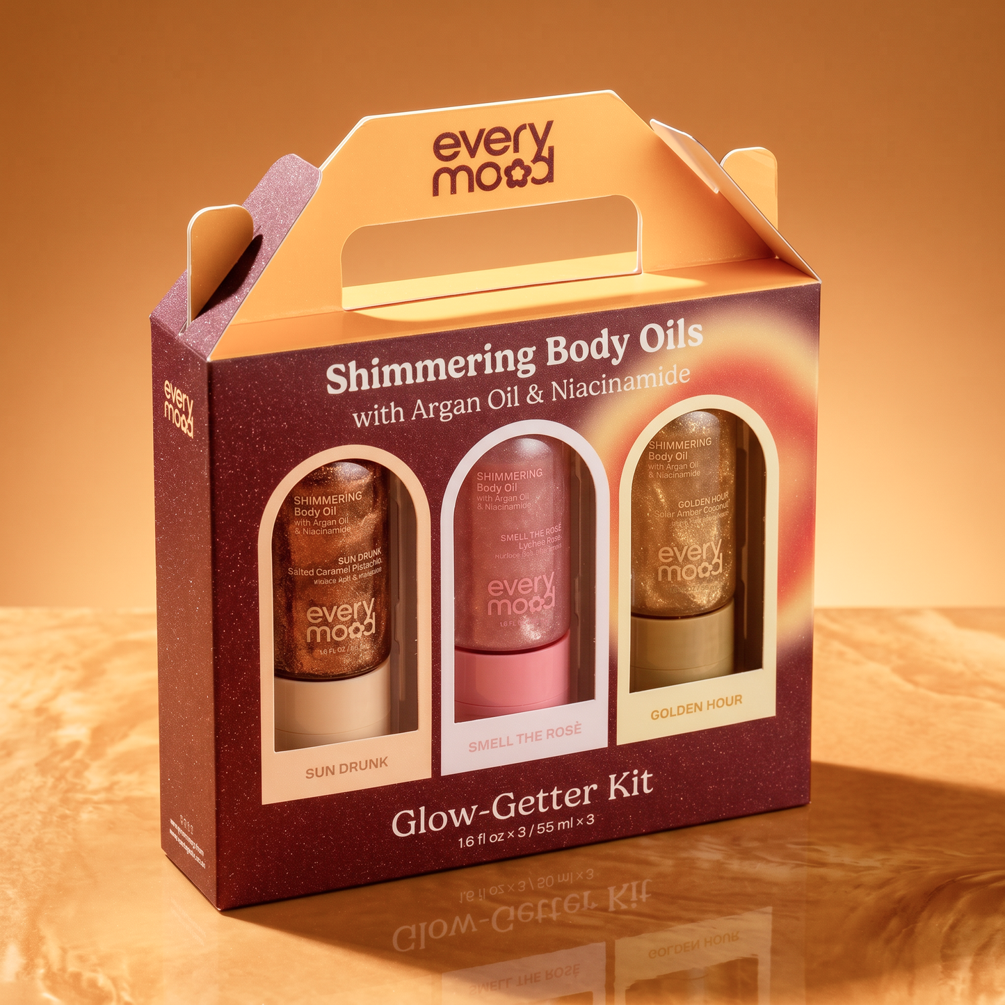 twilight trio shimmer body oil
