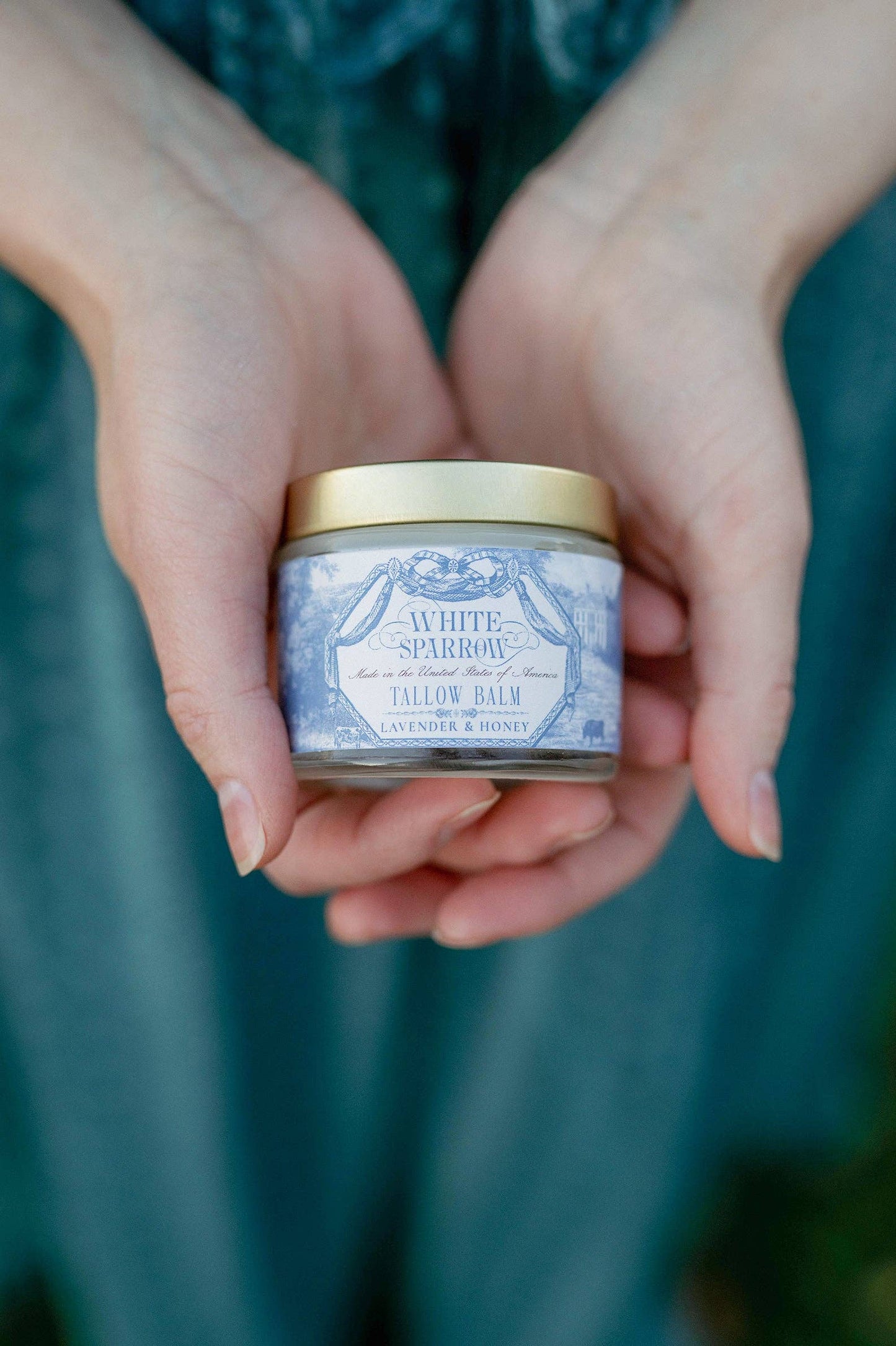 organic lavender + honey tallow balm
