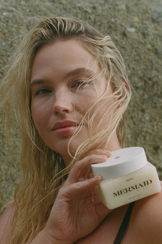 mermaid body buff scrub