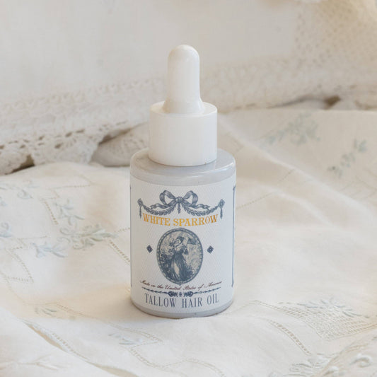 organic tallow hair oil