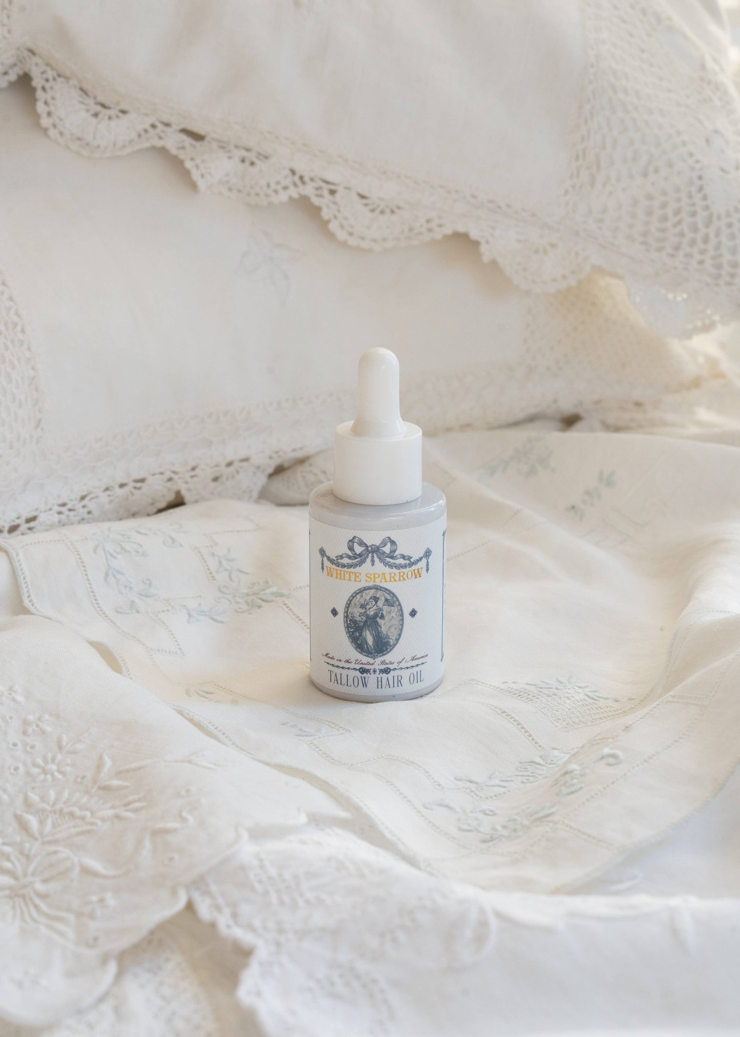 organic tallow hair oil
