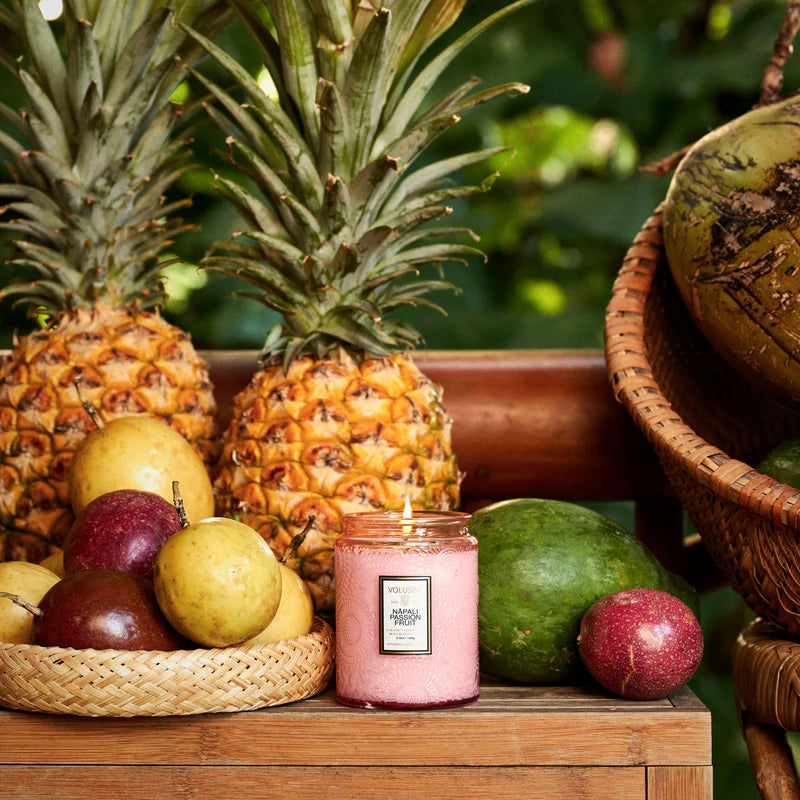 nāpali passion fruit small jar candle