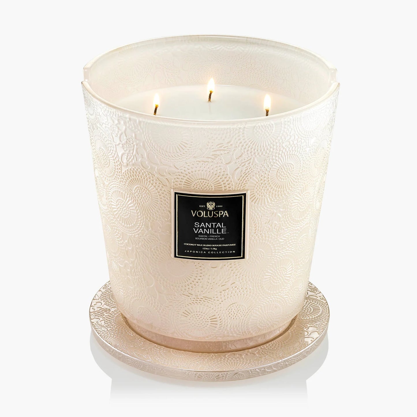 santal vanille candle