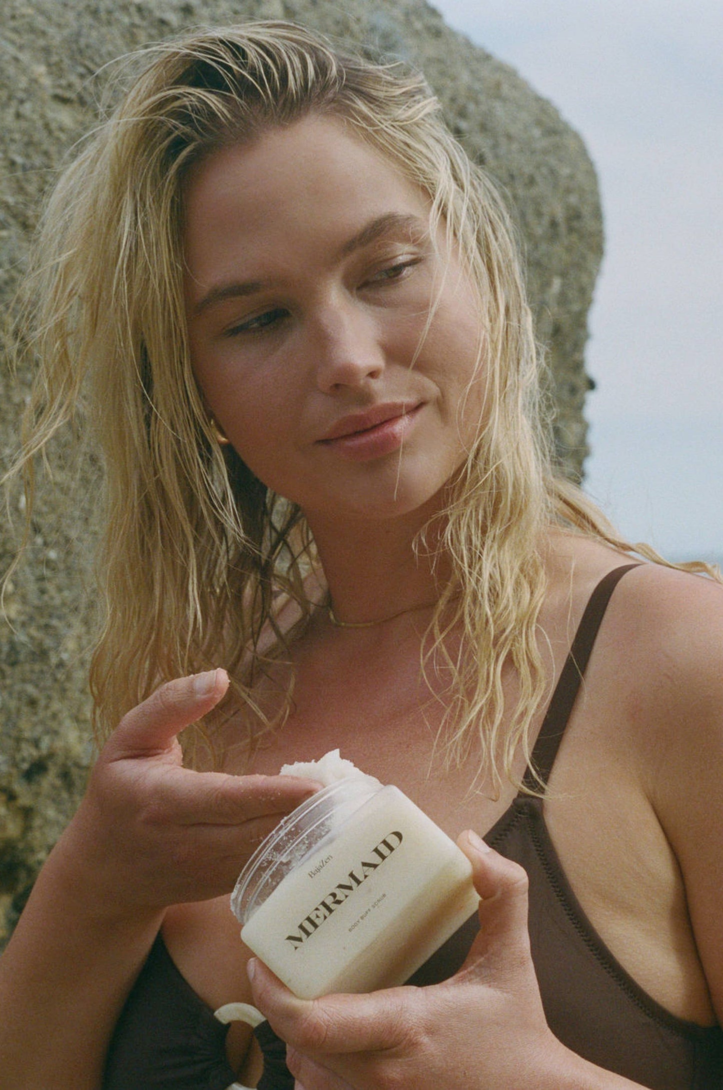 mermaid body buff scrub