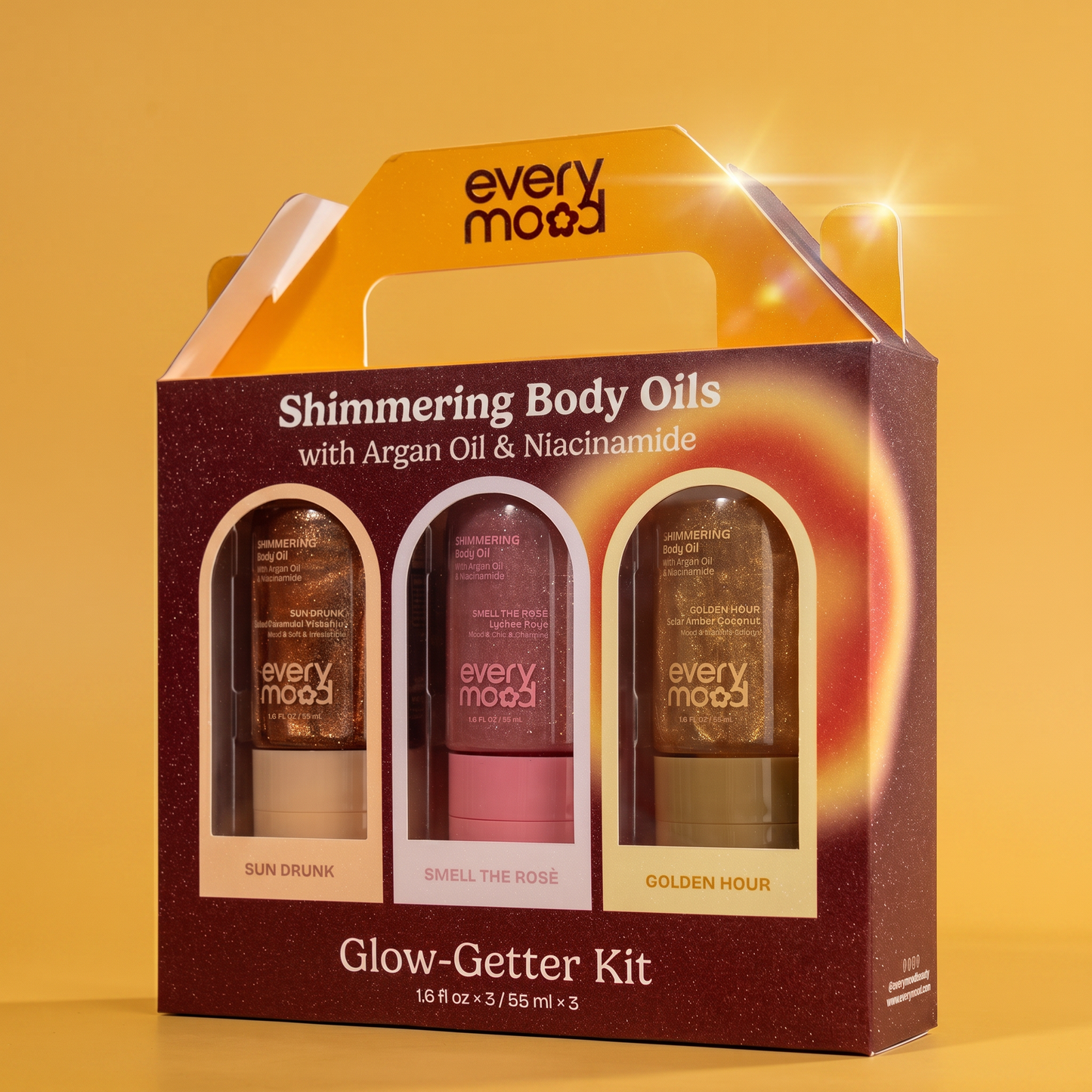 twilight trio shimmer body oil