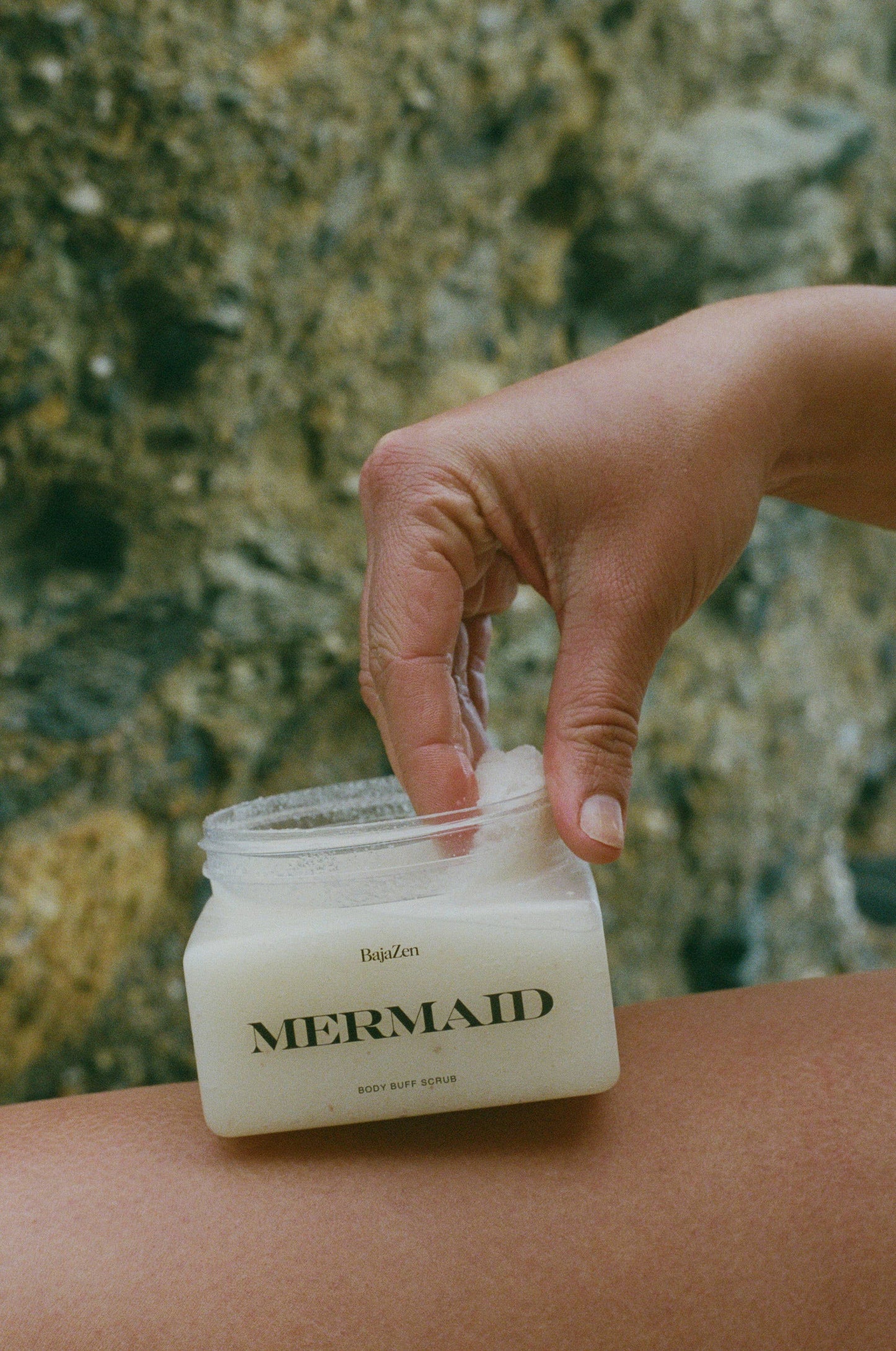 mermaid body buff scrub